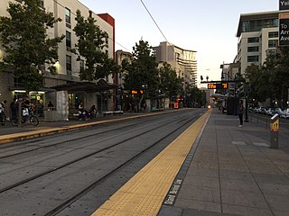 <span class="mw-page-title-main">Park & Market station</span> San Diego Trolley station