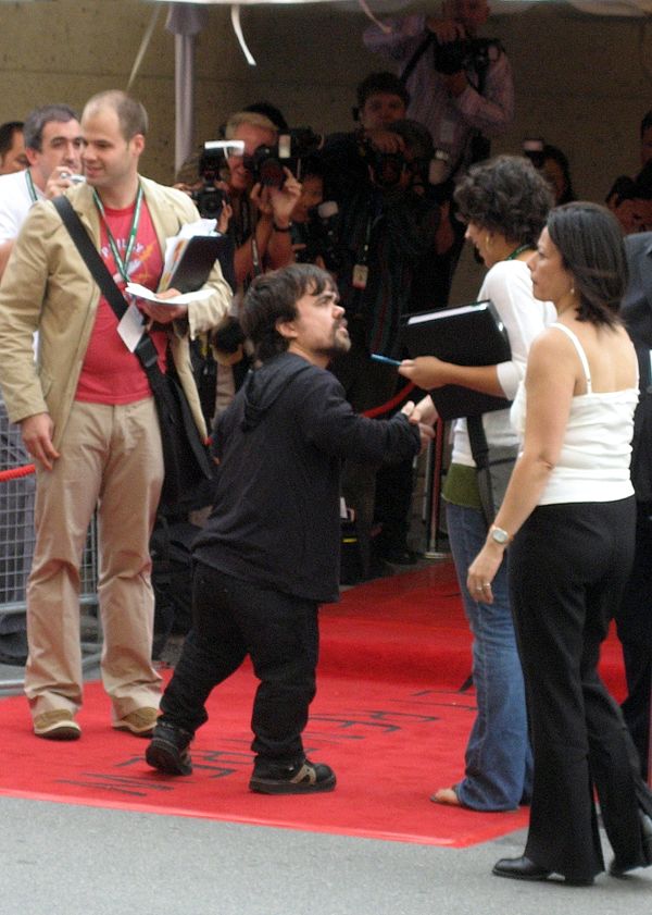 Dinklage at the Toronto Film Festival in 2006, for the premiere of Penelope
