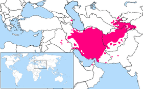 تعرف علي لغة فارسية 280px-Persian_Language_Location_Map1