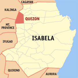 Quezon na Isabela Coordenadas : 17°18'43"N, 121°36'18"E