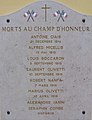 Mémorial 1914-1918 de Plan-du-Var.