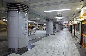 Platforma 3, Zhongxiao Xinsheng Station 20150702.jpg