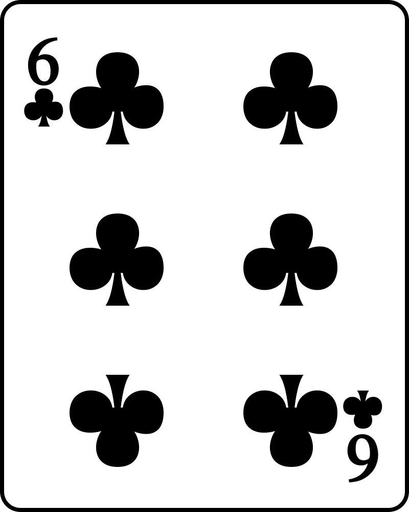 Playing card club 6.svg