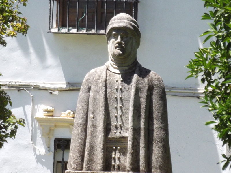 File:Plaza Campo Santo de los Martires - Cordoba - statue - Monumento a Alhakén II (14757071004).jpg