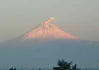 ポポカテペトル山（メキシコ富士）