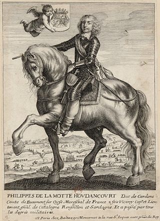 <span class="mw-page-title-main">Philippe de La Mothe-Houdancourt</span> 17th-century French commander