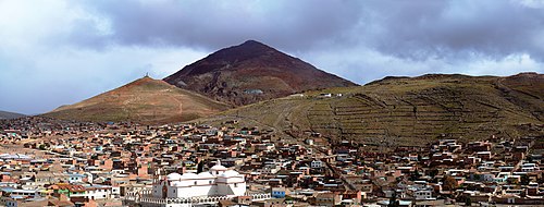 Cerro Rico: Geografía, Huayna Cápac, Sierra de la Plata y el Rey Blanco