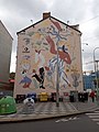 Praha - Smíchov, Nádražní 96, mural