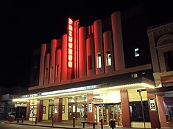 Princess Theatre at night, Launceston.JPG