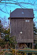 Prösitzer windmill (post mill (no.18a) and residential building (no.18), side building and enclosure of a mill property)