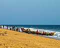 Pêcheurs sur la plage TOGBIN (Sud Bénin).jpg