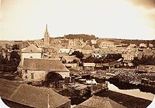 La plus ancienne photo de Quimper (datant de 1860).