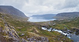 Río Dynjandisá, Vestfirðir, Islande, 2014-08-14, DD 161-163 HDR.JPG