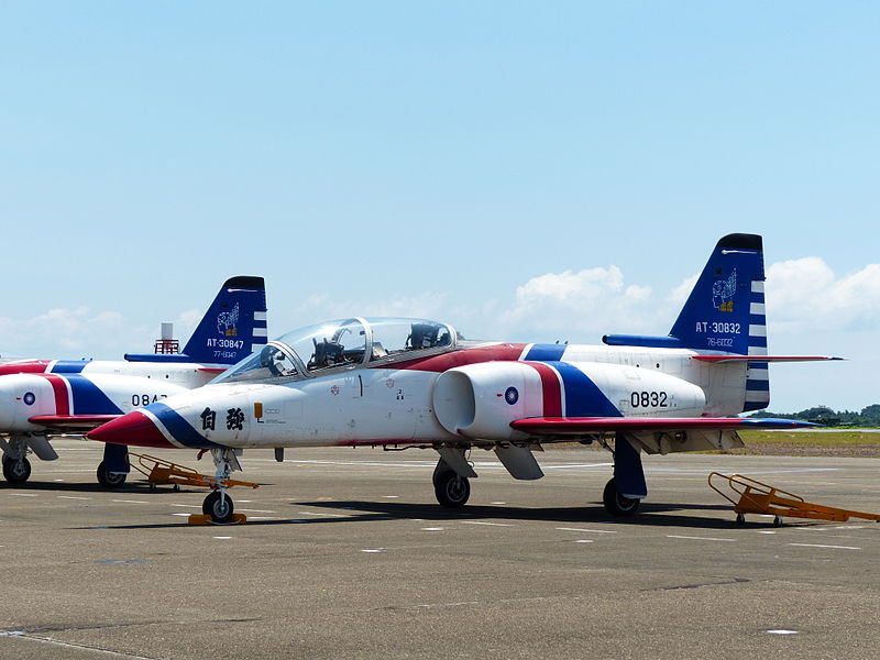 File:ROCAF Thundertigers AT-3 0832 at Tainan Air Force Base 20130810.JPG