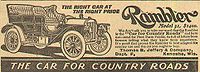 1908 Rambler advertisement