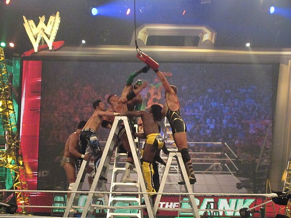 The Raw Money in the Bank ladder match at Money in the Bank (2011).