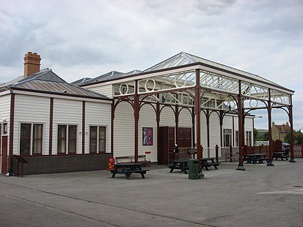 Rewley Road station building (preserved and relocated)