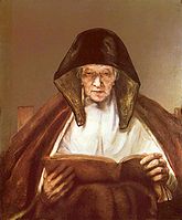 Rembrandt: idős asszony olvas (An Old Woman Reading)