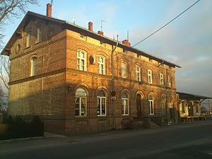 Rokietnica, train station 02.JPG