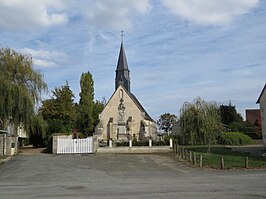 De kerk van Roullée