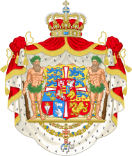 Royal coat of arms of Denmark (1819–1903).svg