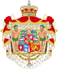 Royal coat of arms of Denmark (1819–1903).svg