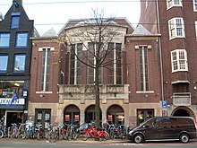 Boom Chicago's home on the Rozengracht in Amsterdam Rozentheater.JPG