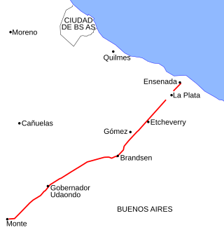 <span class="mw-page-title-main">Provincial Route 215 (Buenos Aires)</span> Road in Buenos Aires Province, Argentina