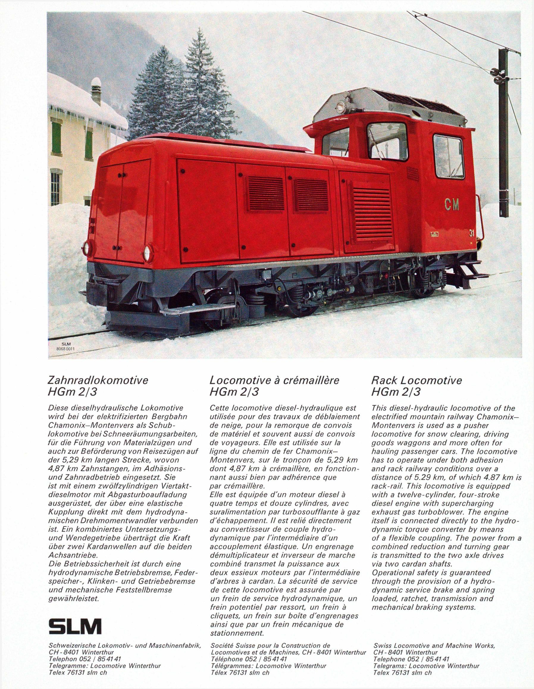 SBB Historic - 21 10 05 - Zahnradlokomotive HGm 2_3