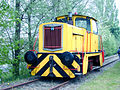 STAR locomotief 11 "Rudolf", ex Akzo Delfzijl van het type Stephenson gebouwd door English Electric, Vulcan Works, Newton-le-Willows te Veendam.