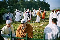 Samaritans atop Mount Gerizim in 2006. Samaritans on Mount Gerizim, West Bank - 20060429.jpg