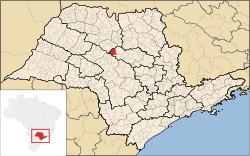 Localização de Borborema em São Paulo