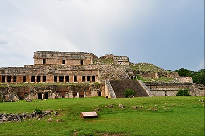 Sayil, three-story palace, 600–900 CE