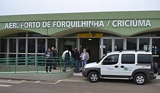 <span class="mw-page-title-main">Diomício Freitas Airport</span> Airport in Forquilhinha, Brazil