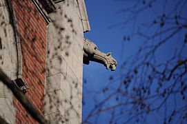 A gargoyle from Bethany Presbyterian Church on Queen Anne Hill