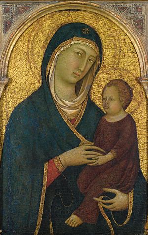 Madonna and Child, painting by Segna di Bonaventura, c. 1325-30, Honolulu Museum of Art Segna di Bonaventura - Madonna and Child, c. 1325-1330.JPG