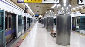 Przykładowe zdjęcie artykułu Banghwa (metro w Seulu)