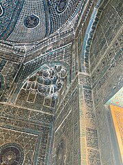 The inner part of Turkan Ago Mausoleum