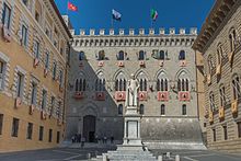 Palazzo Salimbeni, Sitz der Zentrale der Banca Monte dei Paschi di Siena