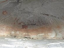 Drawings by our ancestors Silozwana cave drawings.jpg