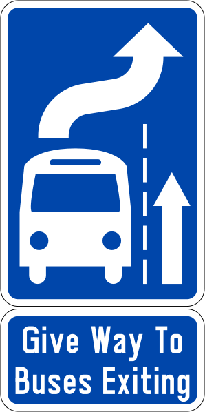 File:Singapore road sign - Informatory - Courtesy give way to buses.svg