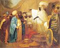 Ethiopian king meeting ambasadors of Persia, Franciszek Smuglewicz, 1785