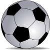 Soccerball mask transparent background.svg