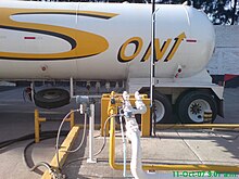 The Ecatepec de Morelos explosion was caused by a gas tanker similar to this one, owned by Mexican company Sonigas. Sonigas.JPG