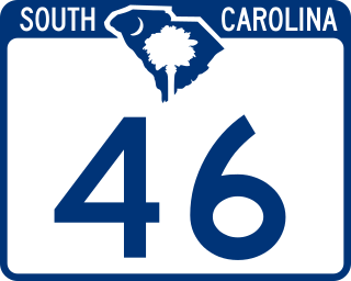 <span class="mw-page-title-main">South Carolina Highway 46</span> State highway in South Carolina