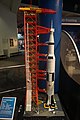 3D-printed Saturn V Rocket model