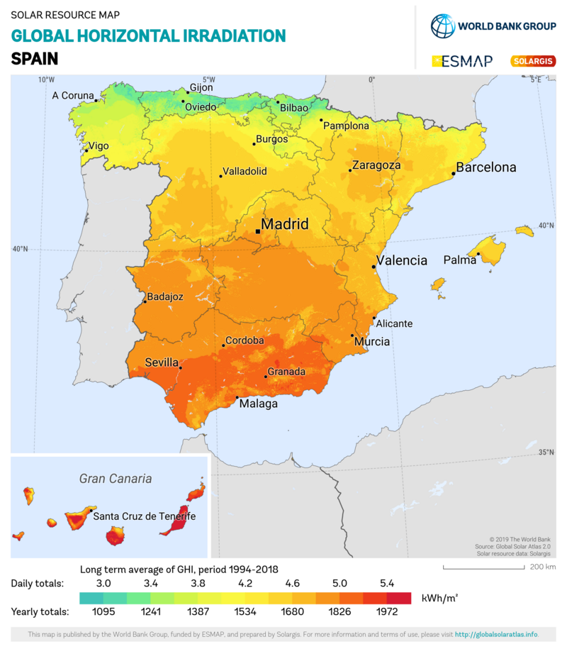 Alžir zbog Zapadne Sahare raskinuo sa Španjolskom 800px-Spain_GHI_Solar-resource-map_GlobalSolarAtlas_World-Bank-Esmap-Solargis