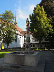 Hospital fountain