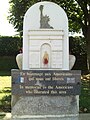 Stèle en mémoire du Sacrifice américain à Montgardon