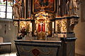 Deutsch: Detail des Hochaltars von St. Johannes der Täufer Greffen